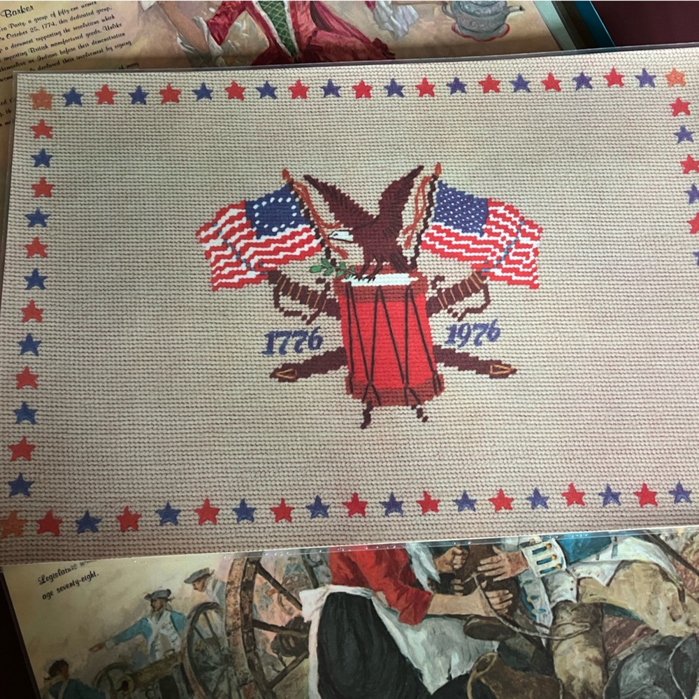 Vintage Women of American Revolution Placemats